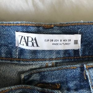 Zara wide leg jeans size 6